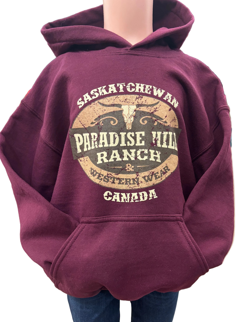 CLGD18500-YOUTH (SIZE MEDIUM)   Paradise Hill Ranch & Western Wear Hoodie