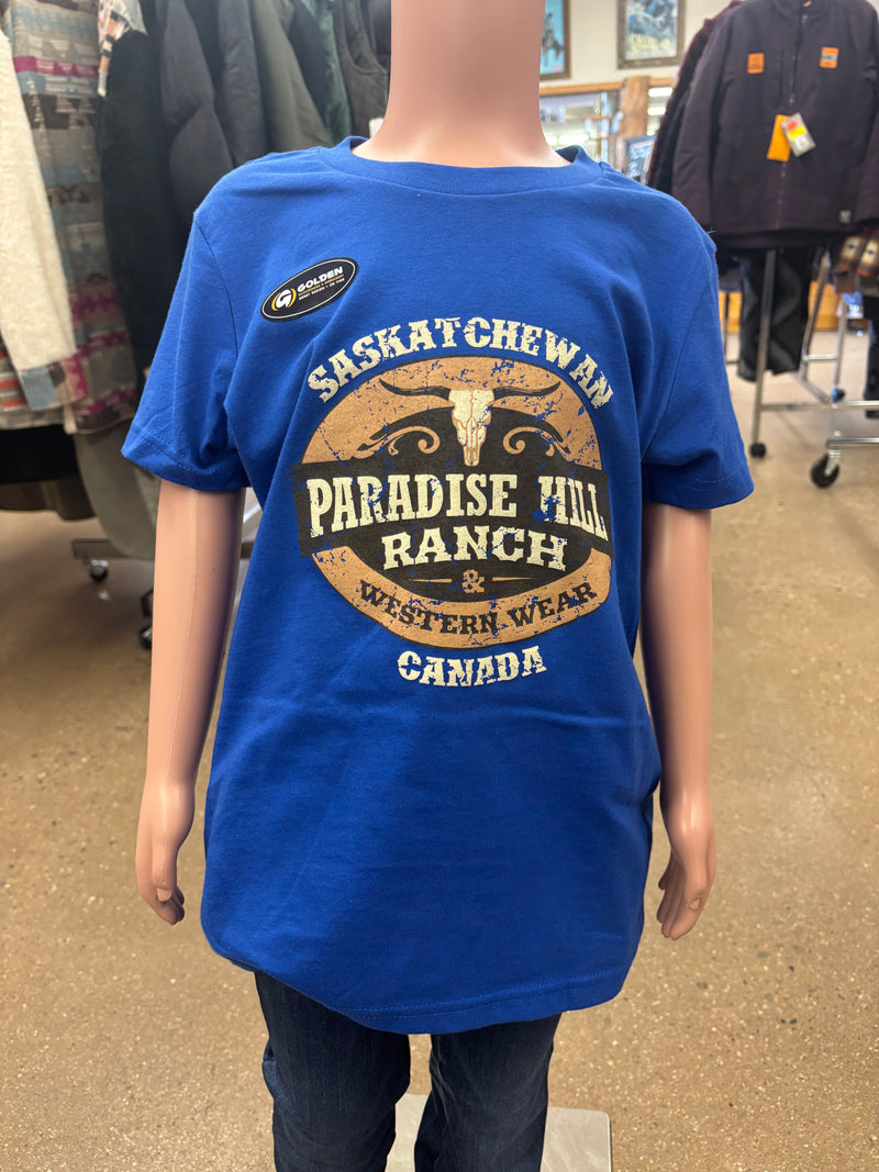 CLBC3001 (SIZE SMALL) Paradise Hill Ranch & Western Wear- Youth Tee