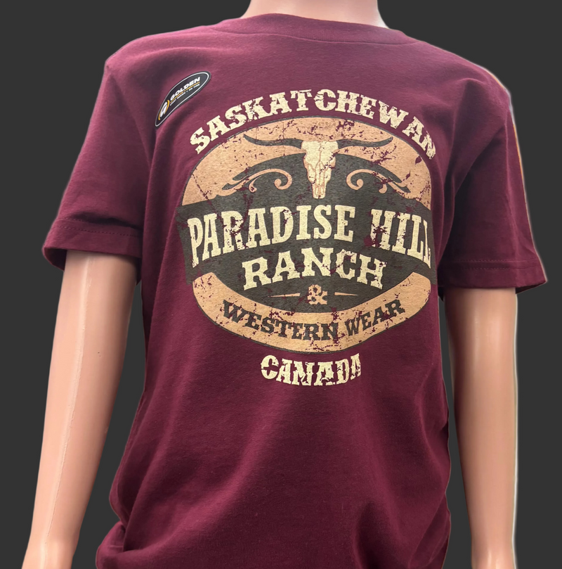 CLBC3001 (SIZE LARGE) Paradise Hill Ranch & Western Wear- Youth Tee