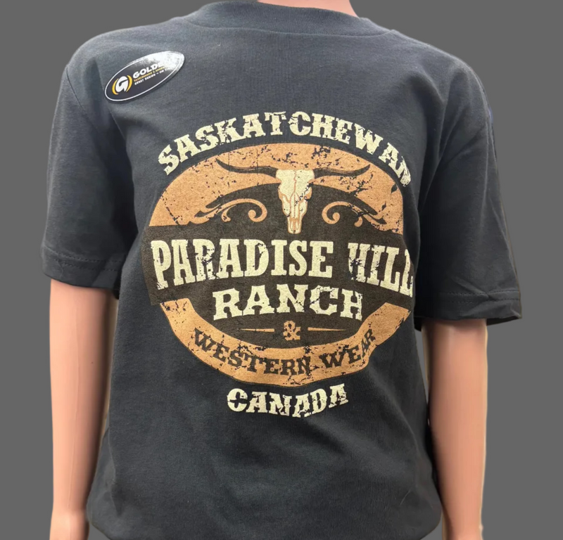 CLBC3001 (SIZE MEDIUM) Paradise Hill Ranch & Western Wear- Youth Tee