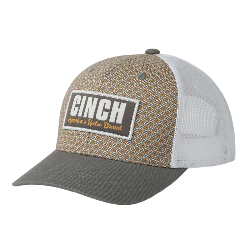 CLMHC7901018 GRY Ball Cap Cinch Womens patterned - Grey/Brown