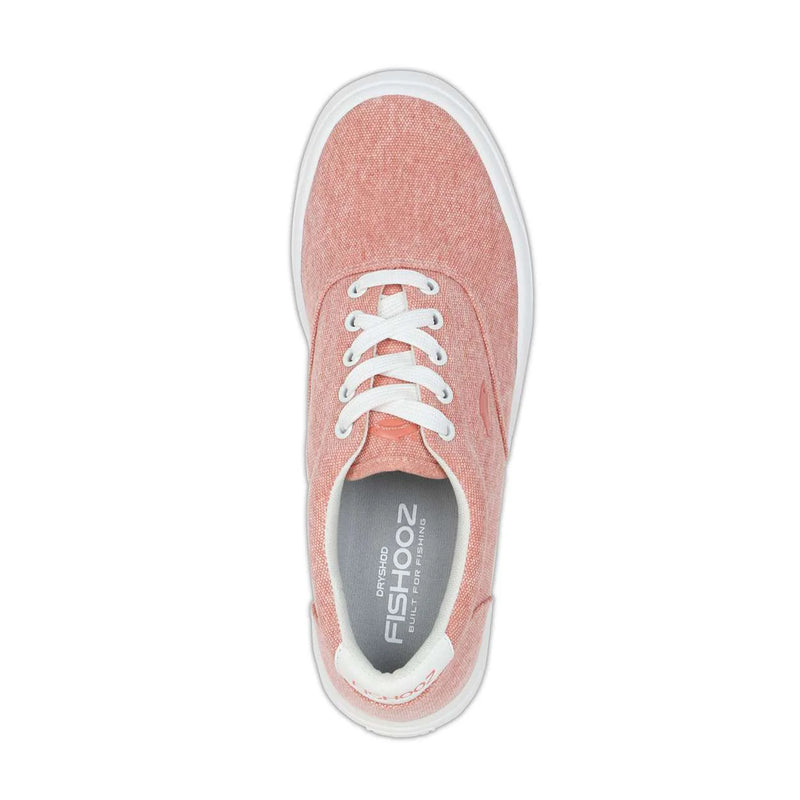 CLSUN-WSO Fishooz Women's Sunwashed Slip On- Corral/White
