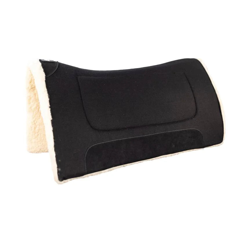 TKEWP--Black Saddle Pad Economy Work Pad