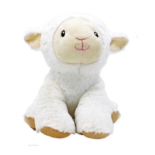 BGRTT9573 12" Sitting Stuffed Animal- LAMB