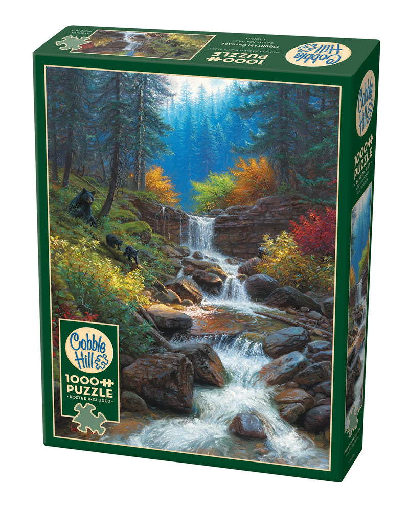 BG654-1809 Puzzle - Mountain Cascade 1000pc