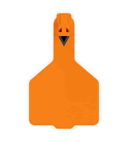 ACFEEDLOT-LEADER--Orange LEADER Feedlot Tag One Piece
