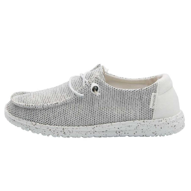 CL10078-1KA Hey Dude Women's- Wendy Sox- Stone White