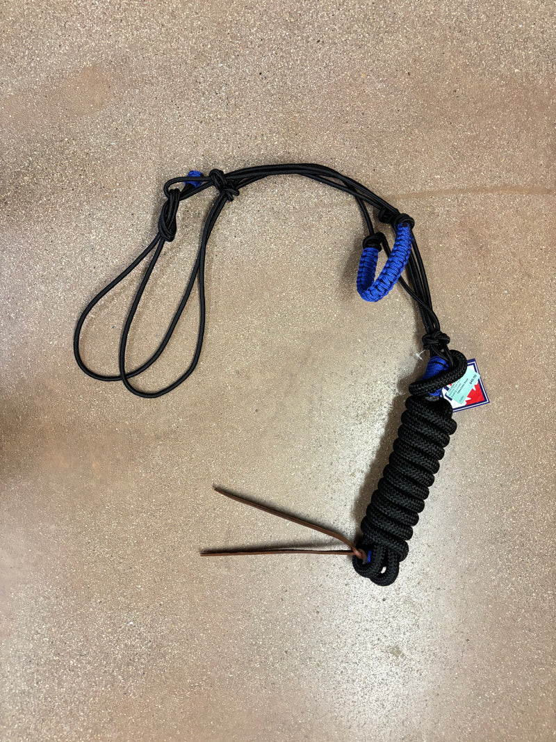 TKRH3360 Working Rope Halter w/ Braiding Colored