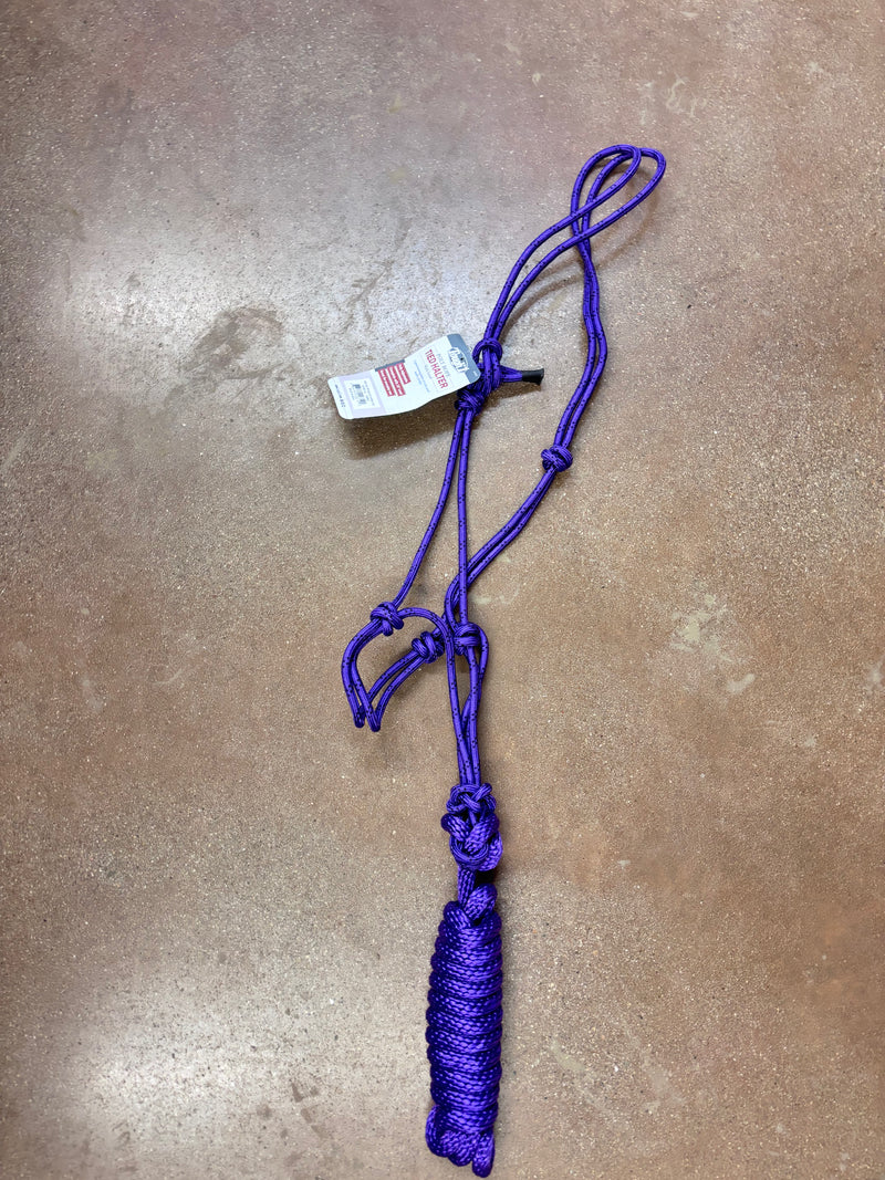 TK50-1010H-Purple Halter Rope w/Lead - Horse