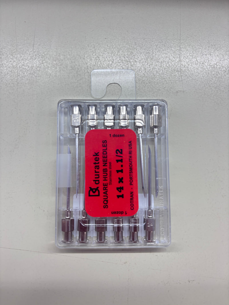 AC002-102 Needle S.S. 14ga x 1/2"/Doz.