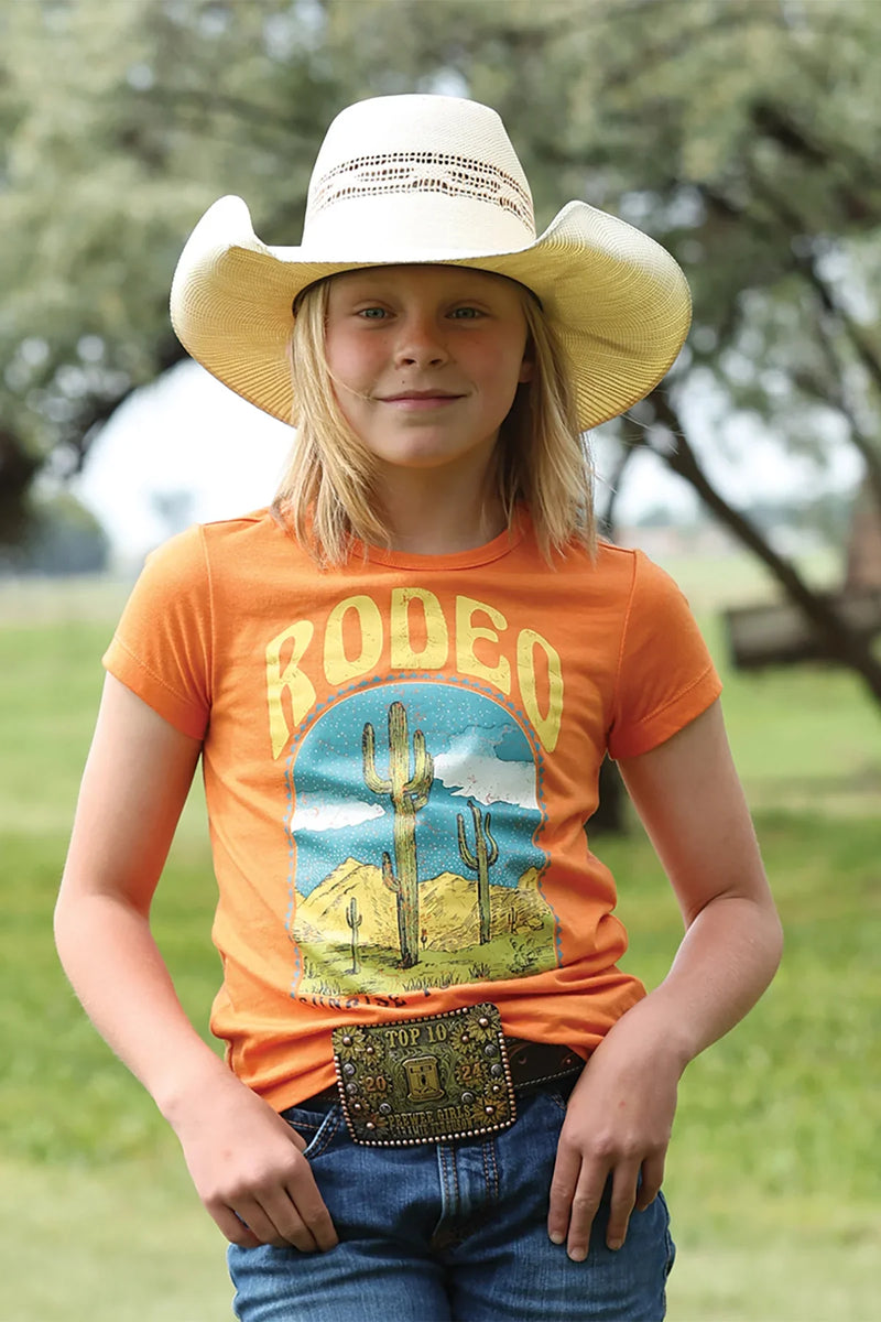 CLCTK8910009  Girls T-Shirt "Rodeo Sunrise to Sunset"