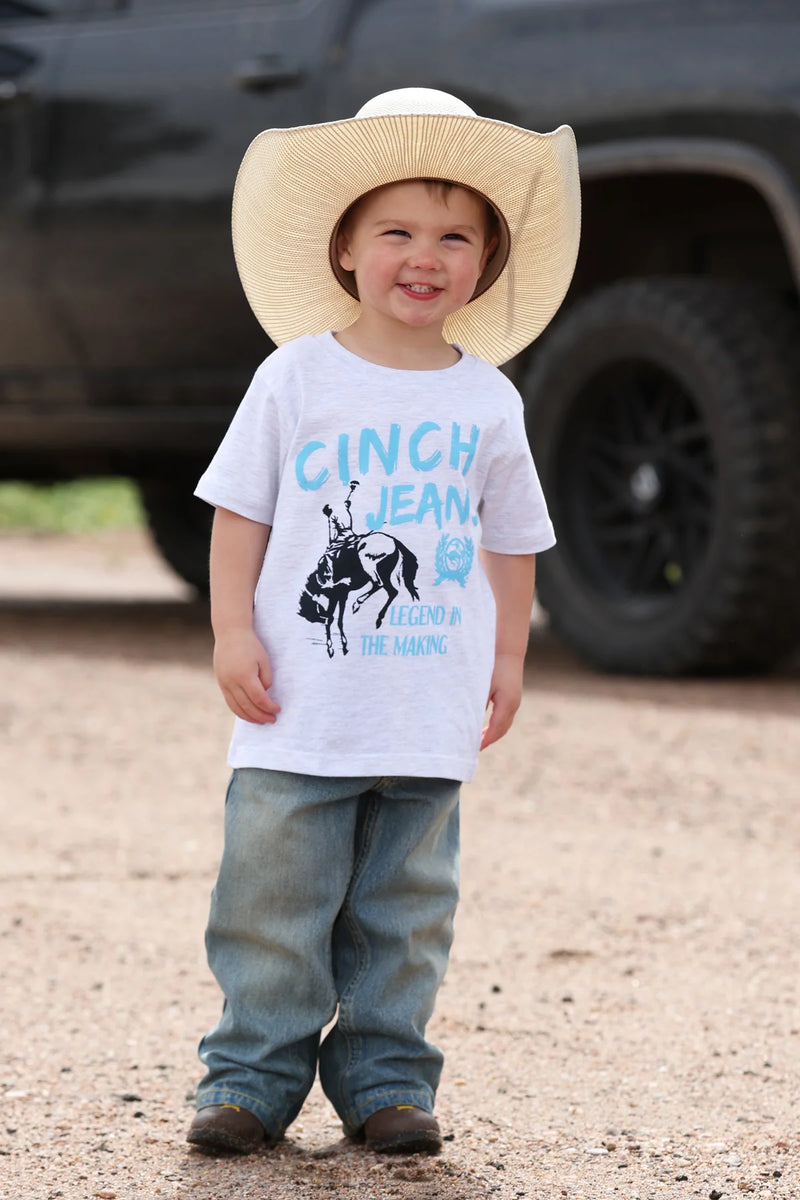 CLMTT7670181 Boys T-Shirt "Legend In The Making" Grey