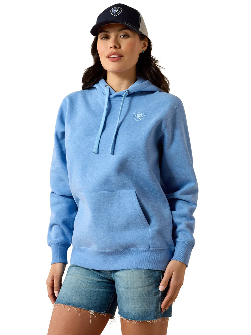 CL10071457 Ariat Ladies 2.0 Hoodie- UltraMarine Heather