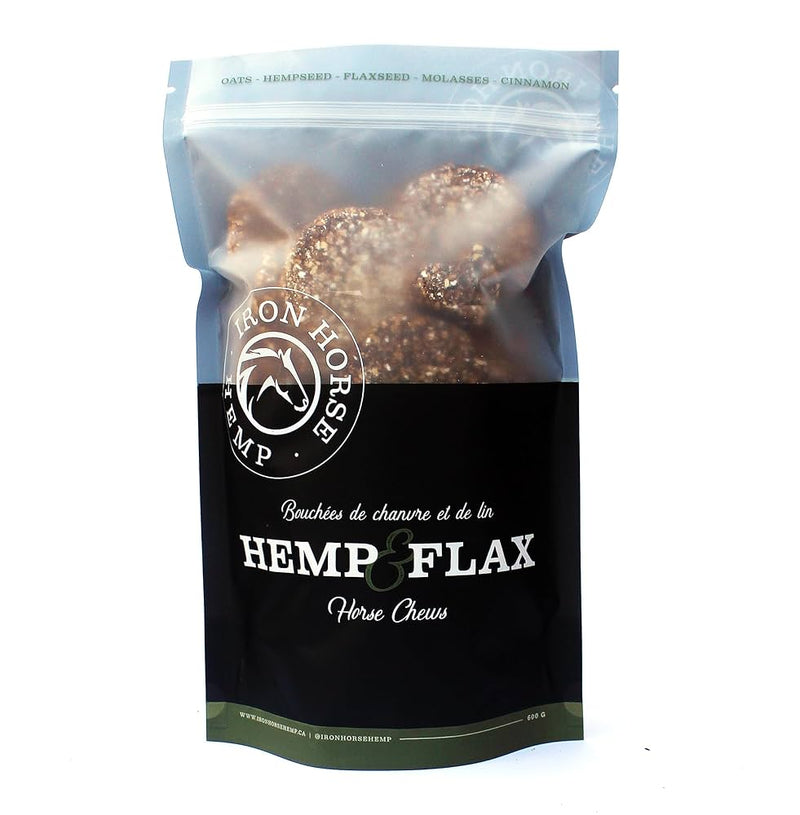 FSC1025 Horse Chews- Iron Horse Hemp & Flax 1.2Kg