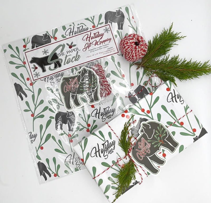 BGPAPERSTOCK--Show Sea The Paper Stock " Holiday Gift Wrapping"