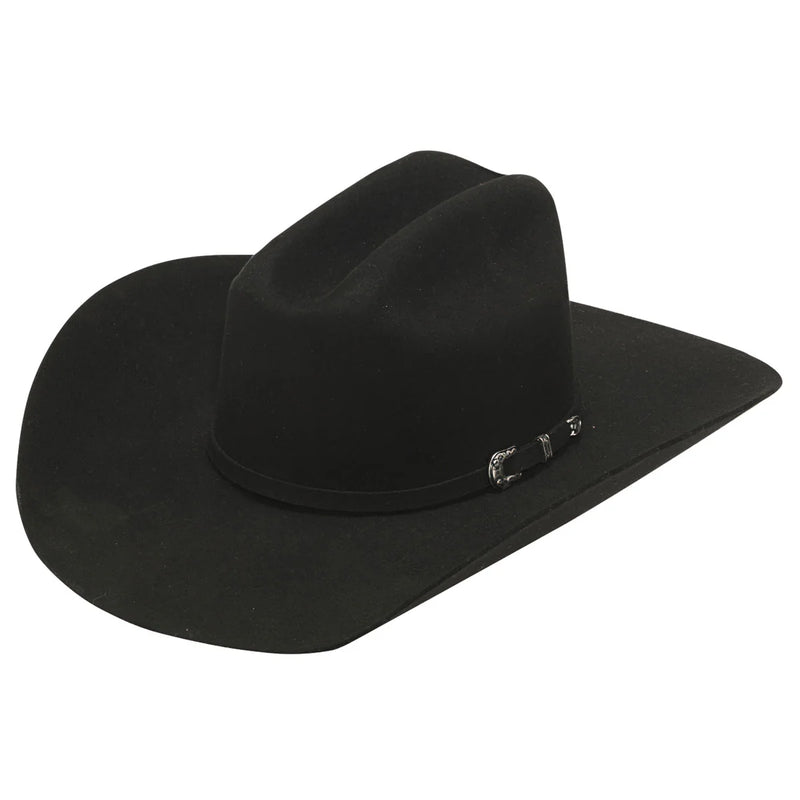 CLT7540001-7 1/4 Cowboy Hat Twister 5X Black Felt