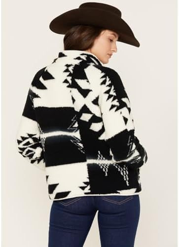 CL112339579-L Wrangler Sherpa Blk/White Aztec