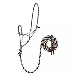 TK35801-50-AVG-451 Halter Bamboo Rope Ave. w/ 10'Lead - Ecoluxe