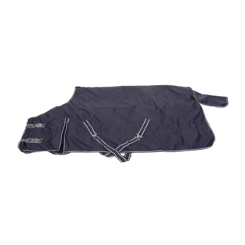 TK862242-76"-Navy Blanket Turnout Eco 600D Waterproof and Breathable