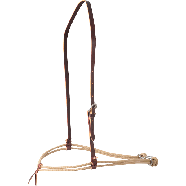 TKCR/NBDROPEB Noseband Double Nylon Rope Brown