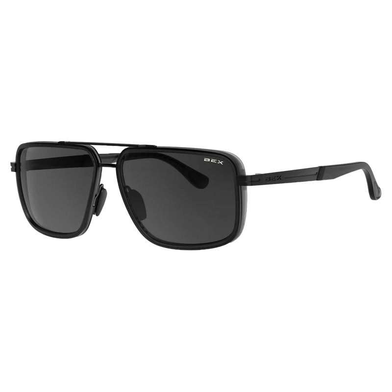 BGS144--Blk/Slvr Bex Sunglasses- Dusk