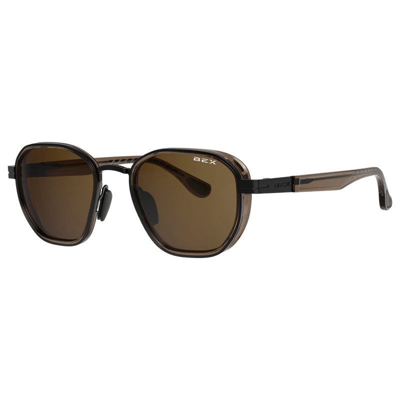 BGS146--Blk/Brn Bex Sunglasses- Sable