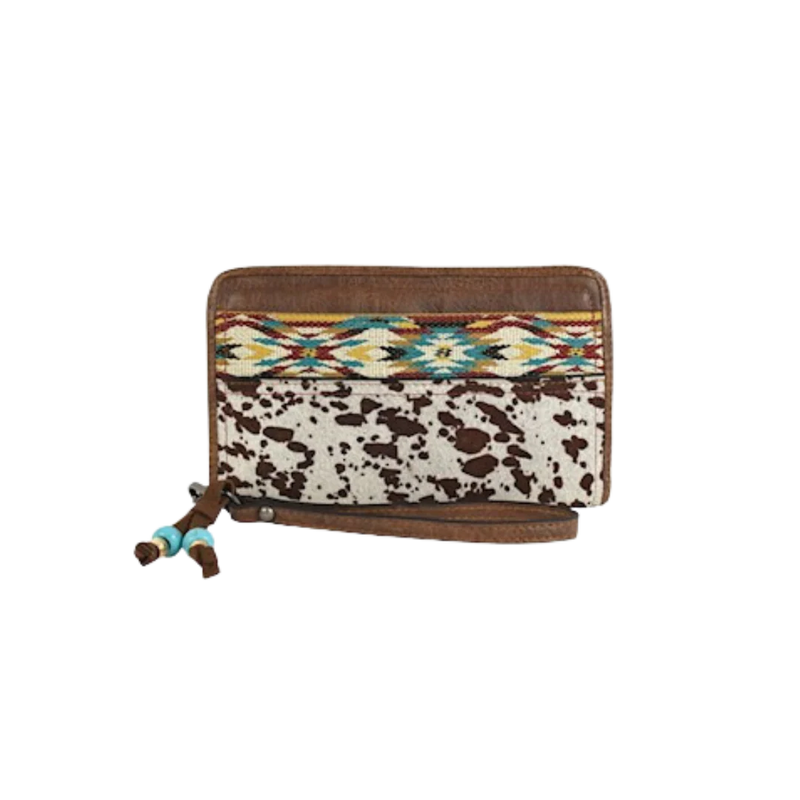 BG23050215W Justin Ladies Wallet Aztec/Cowhide