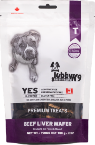 PS252-31703 TubbyK9 Tasty Treats - Beef Liver Wafer