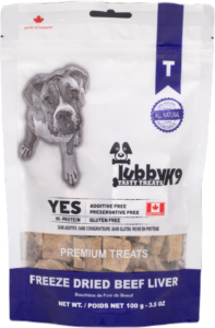 PS252-30620 TubbyK9 Tasty Treats - Freeze Dried Beef Liver