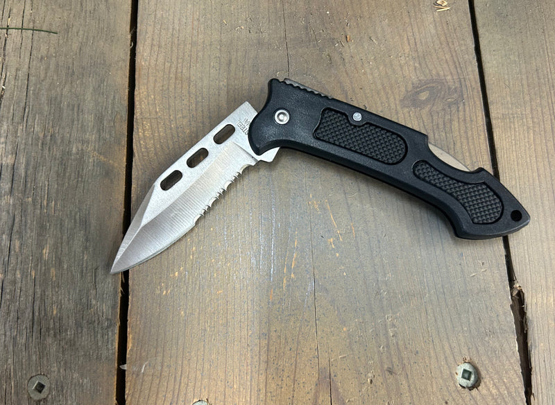 HGTJT-KC1202 Knife Foldable Textured Black