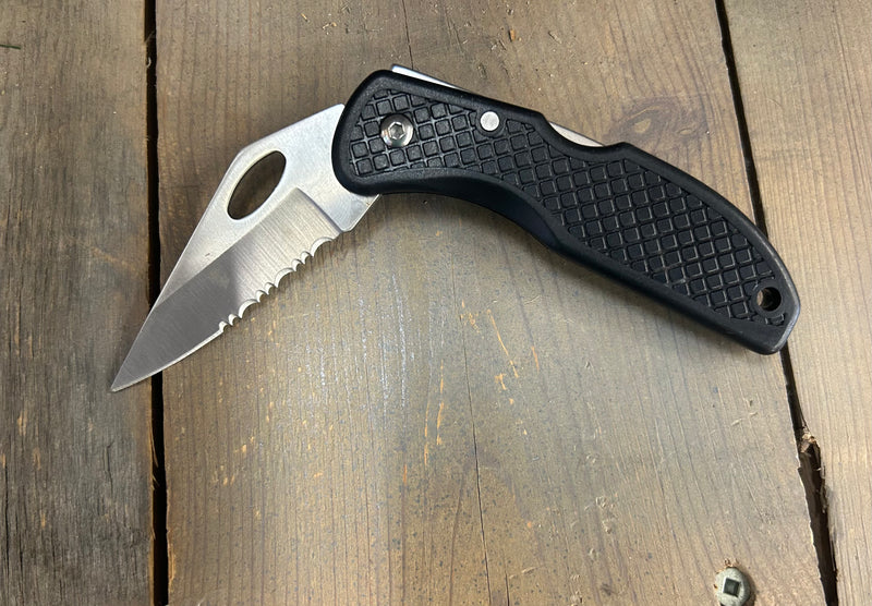 HGTJT-KC1203 Knife Foldable Smooth Black