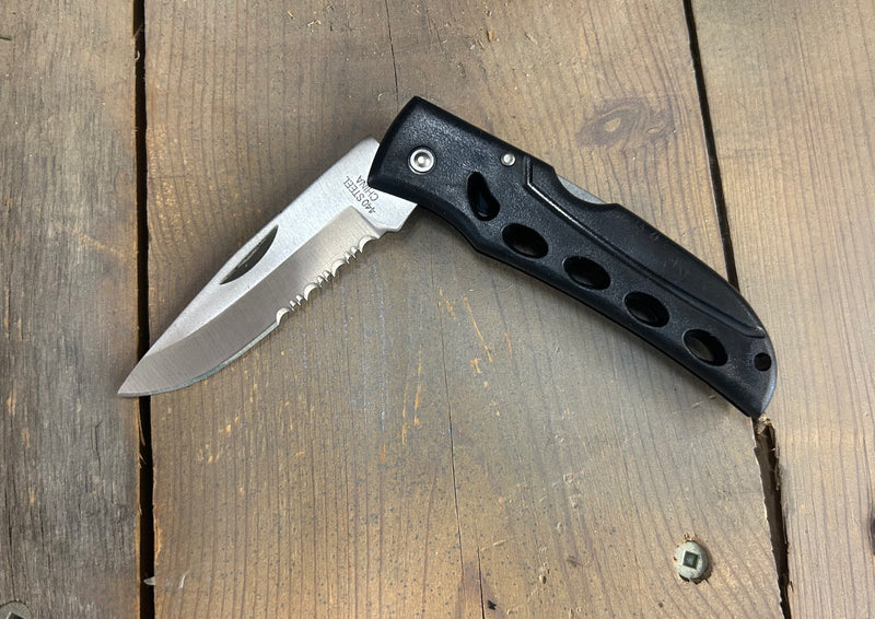HGTJT27-5680 Knife Roper 4" Serrated