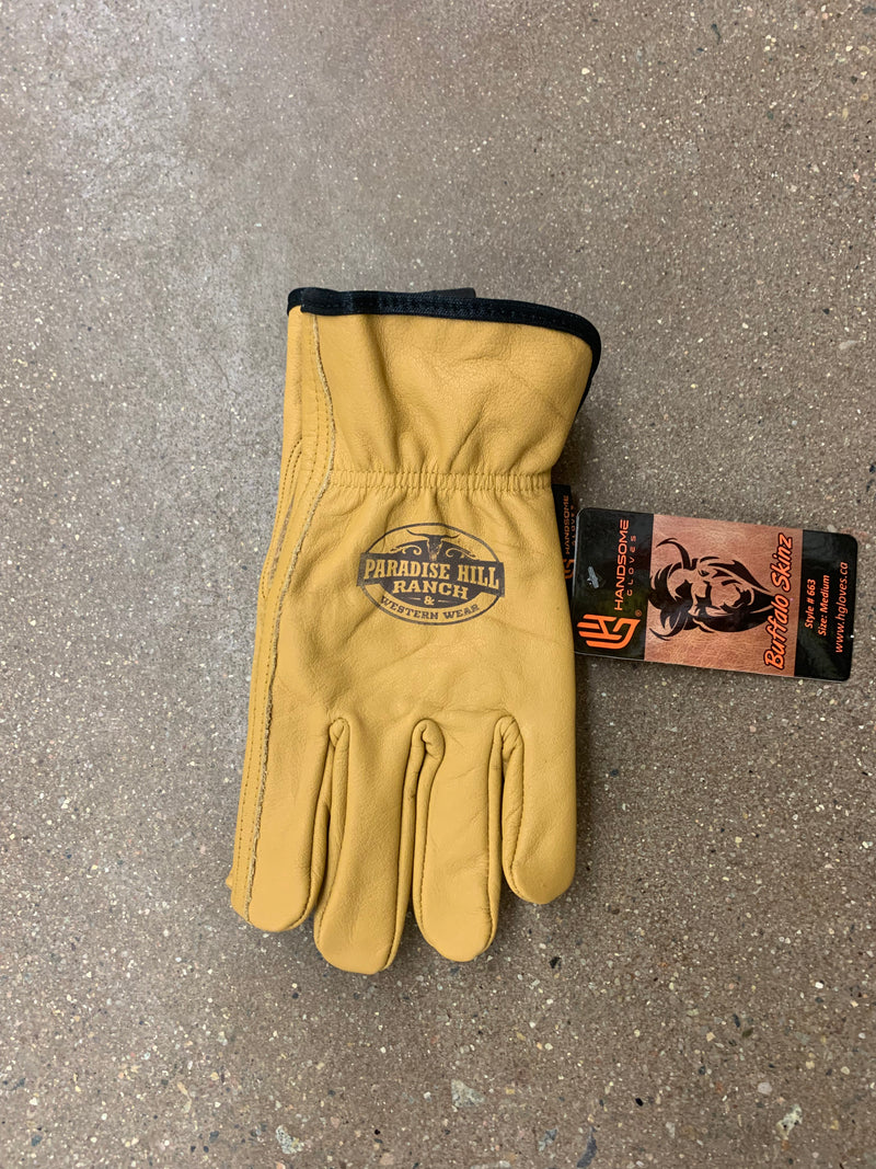 CLHANDBUF-M Gloves Buffalo Driver Unlined