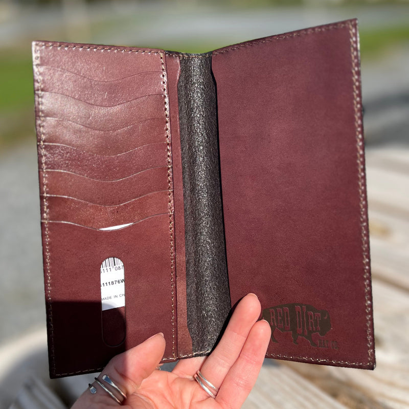 BG23111876W14 Rodeo Wallet Pink & Teal Aztec