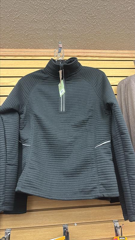 CL03-098-0638-6185 Ladies Roper Poly Ripped Pulleover 1/4 Zip