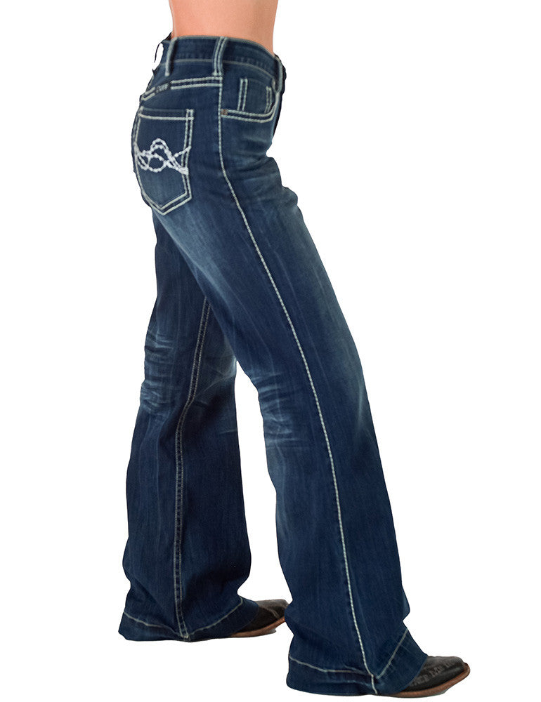 CLJEDGWL- Jeans Cowgirl Tuff "Edgy Wide Leg"