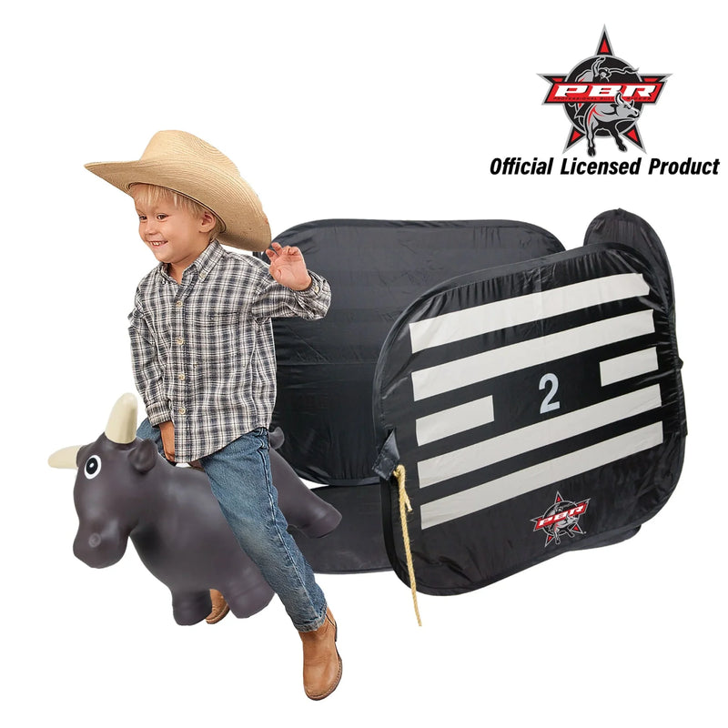 BG468 Big Country Lil' Bucker Bull & PBR Chute