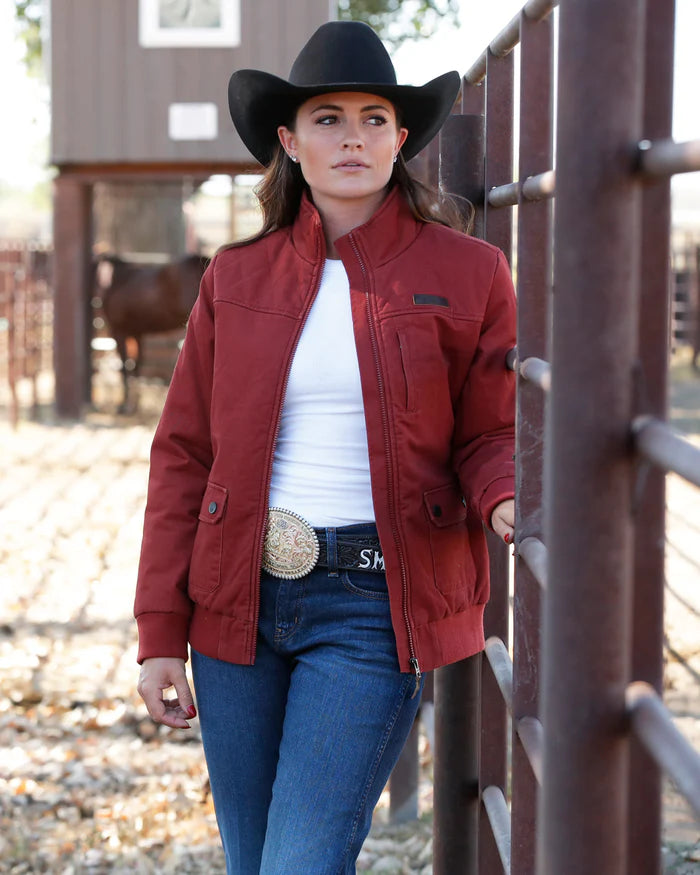 CLMAJ9901002 Cinch Womens Bomber Jacket