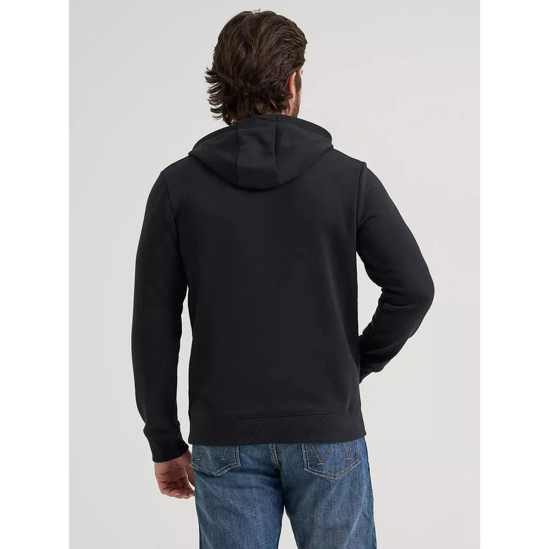 CL112379605- Wrangler Mens Hoodie- Black