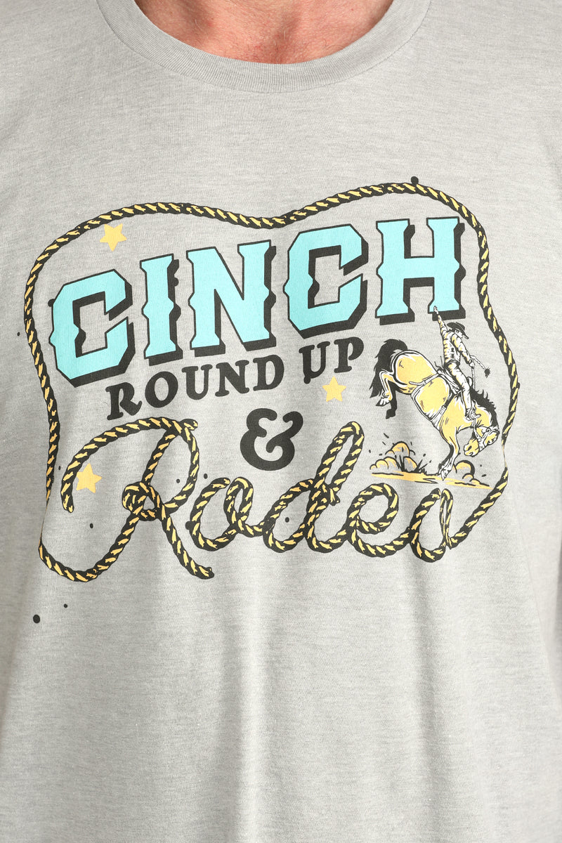 CLMTT1690715 T-Shirt - Cinch Round Up & Rodeo Logo