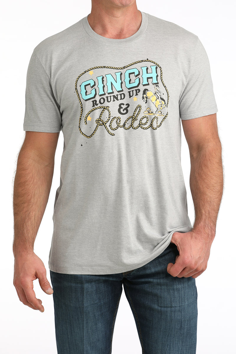 CLMTT1690715 T-Shirt - Cinch Round Up & Rodeo Logo