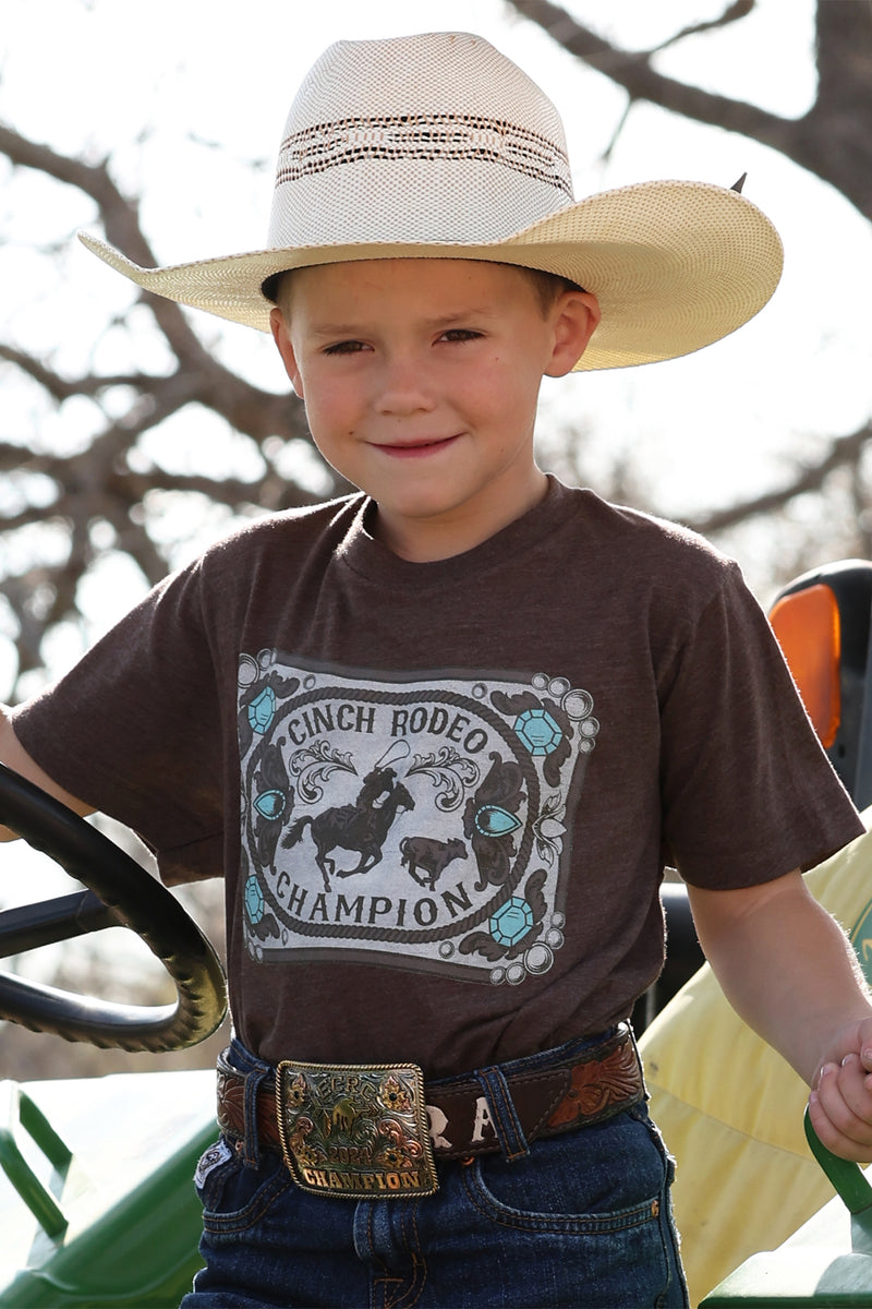 CLMTT670178 Boys T-Shirt "Rodeo Buckle"