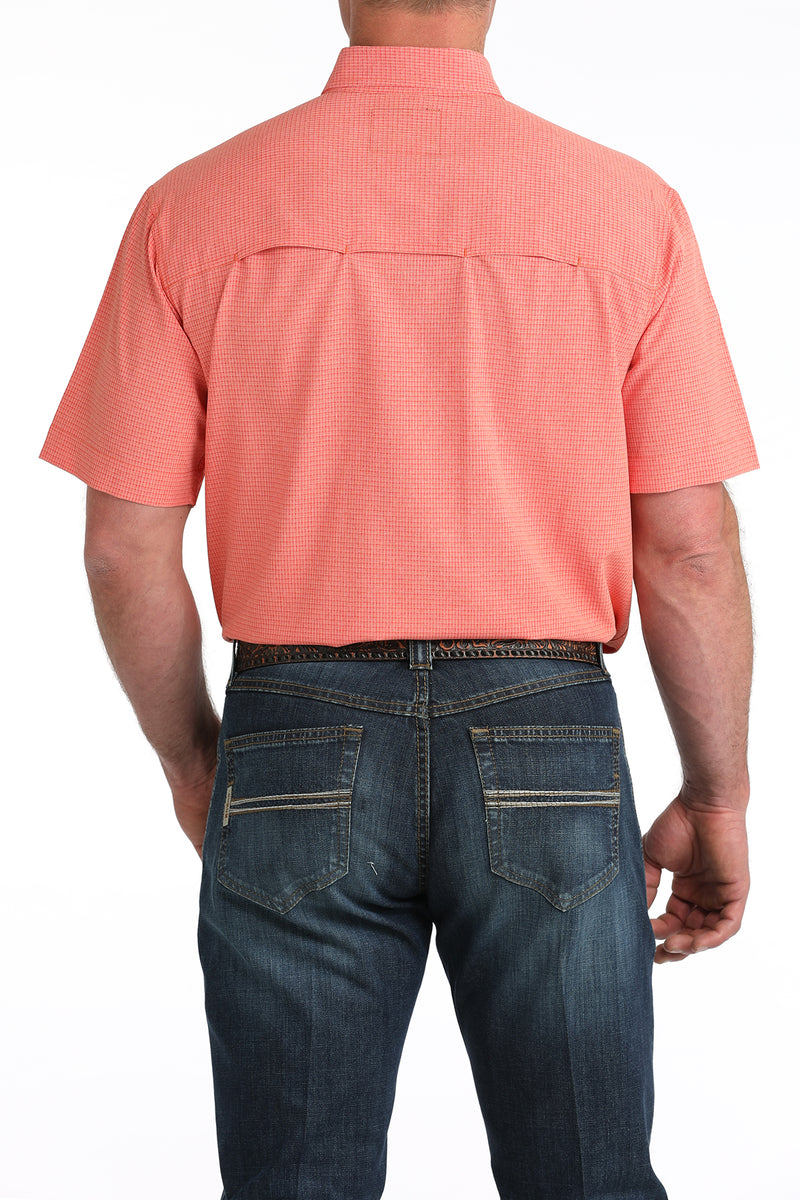 CLMTW1725003 Men's Cinch S/S Arena Flex- Corral Plaid