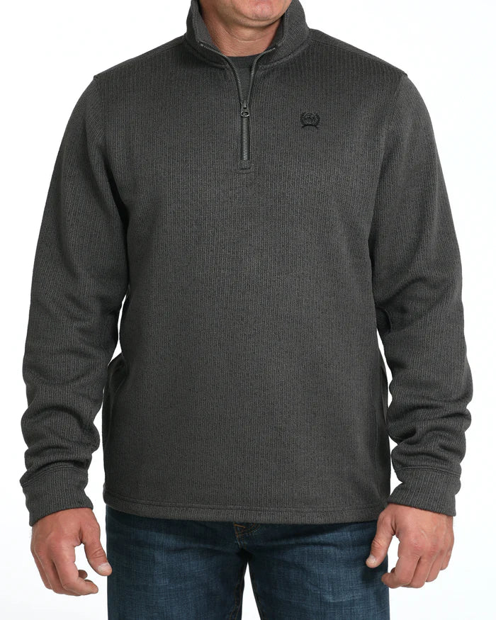 CLMWK1080020 Cinch Men's 1/4 Zip Knit Pull Over