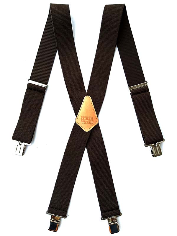 CLN8510001-54"-Navy Suspenders-Hired Hand Navy