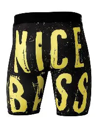 CLMXY6010011 Blk Cinch Men's 9" Boxer Briefs "Nice Bass"