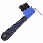 TK117927 Hoof Pick Brush w/Plastic Handle