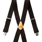 CLN8510001-54"-Black Suspenders-Hired Hand Black