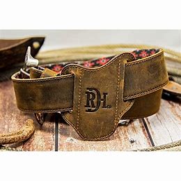 CL22227BE6-Red Dirt Hat Co. Men's Belt Oiled Finish