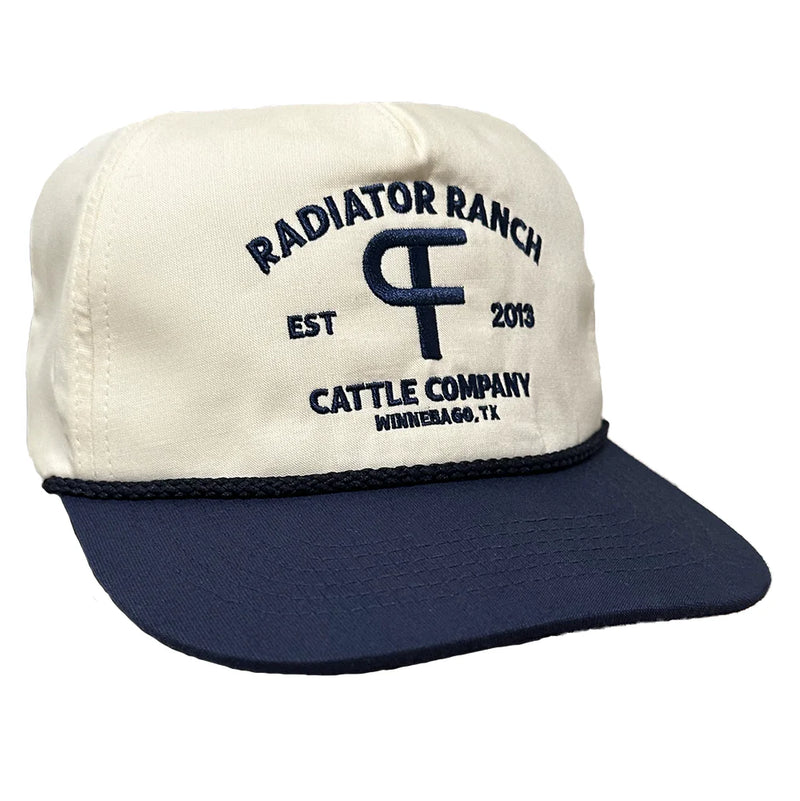 CLC-307 Dale Brisby-Ball Cap-PF Feedstore Wht/Nvy